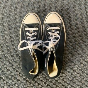 black all star high top converse men’s 9 wmns 11